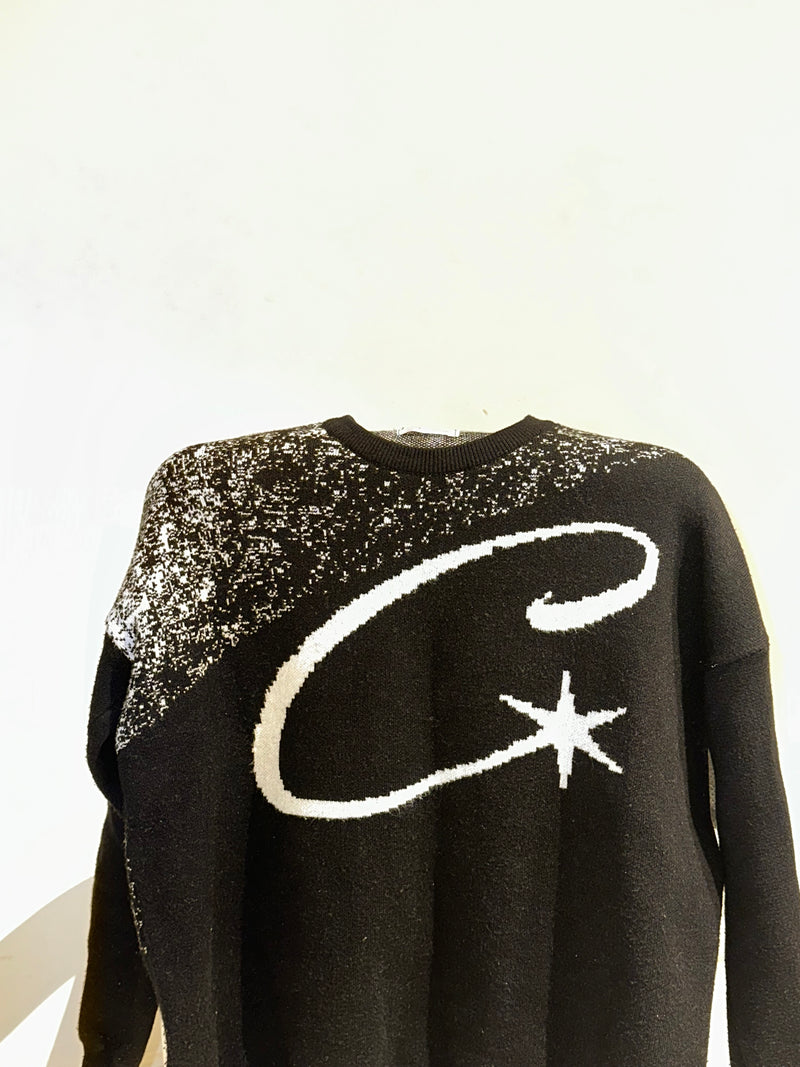 Cench black/w sweater