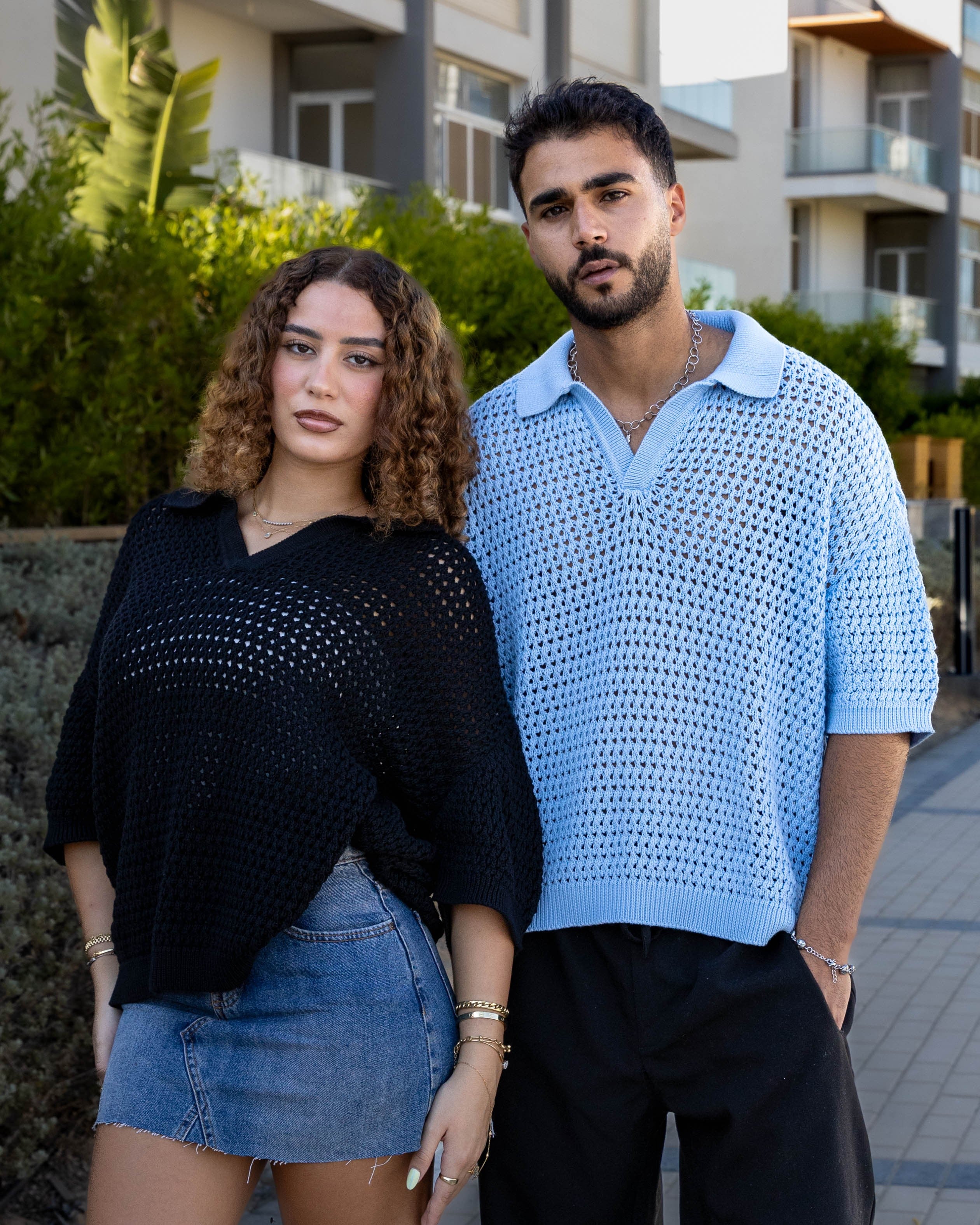 Knitairy Polo - Baby Blue