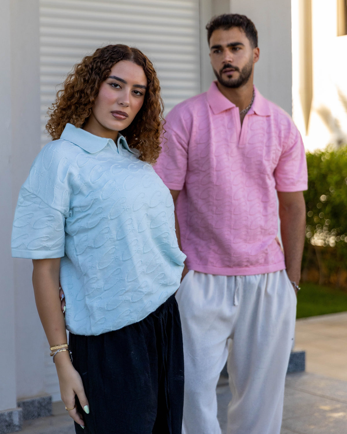 Knitted Polo - Mint Green