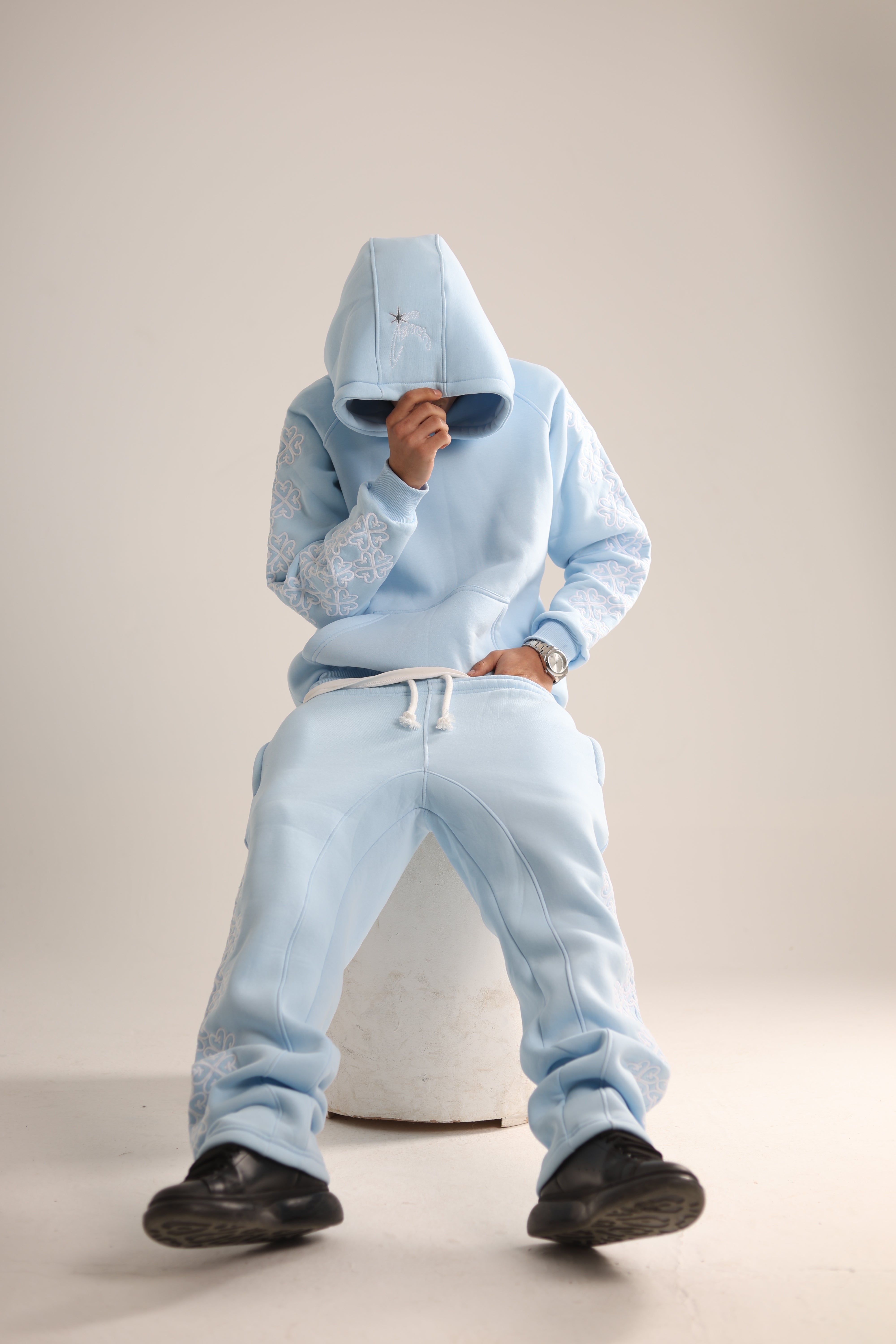 Nightout Baby Blue Hoodie