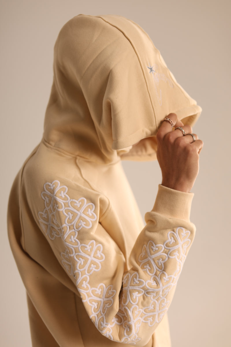 Nightout Beige Hoodie