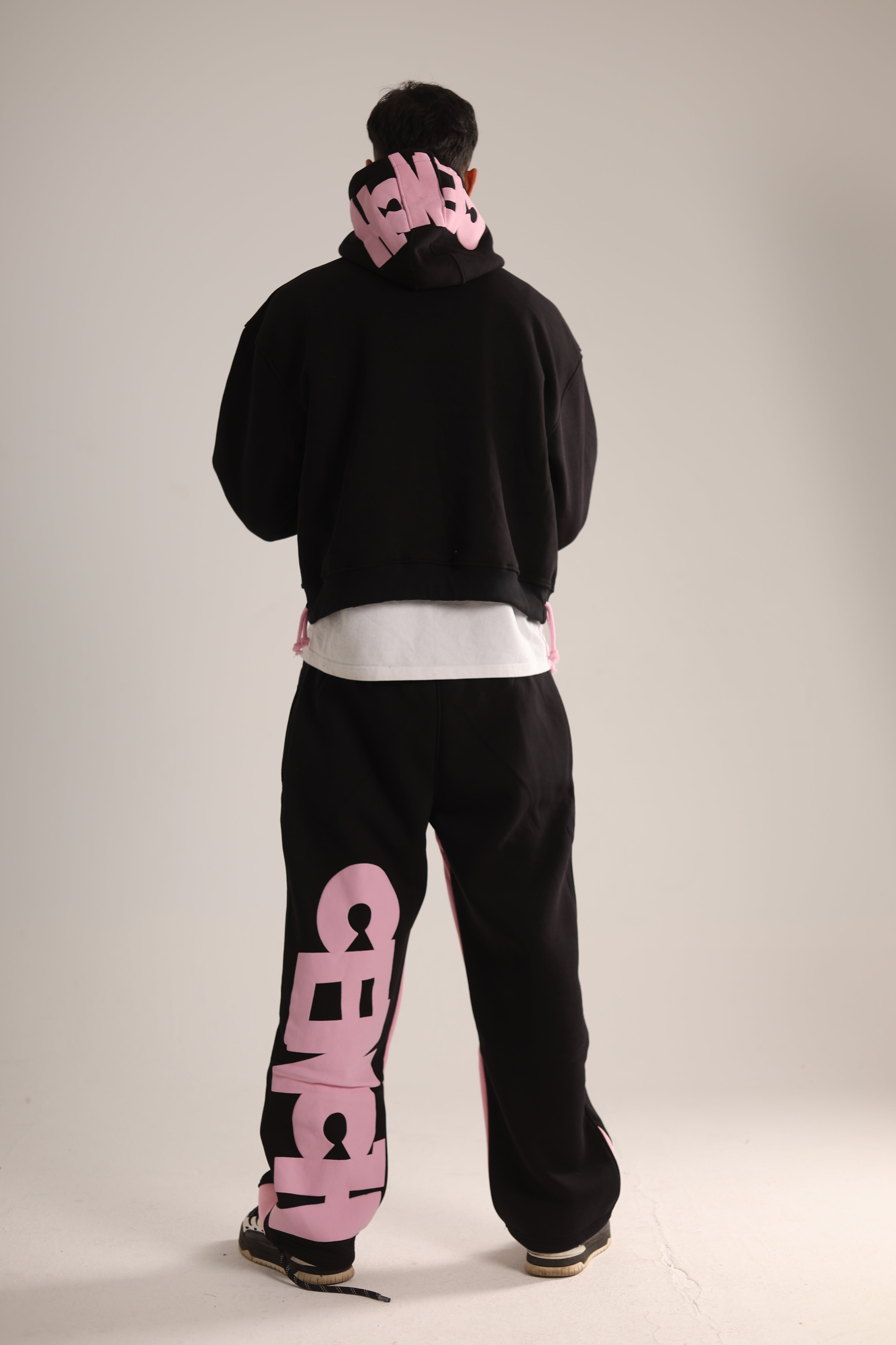 MaskOut Black Hoodie