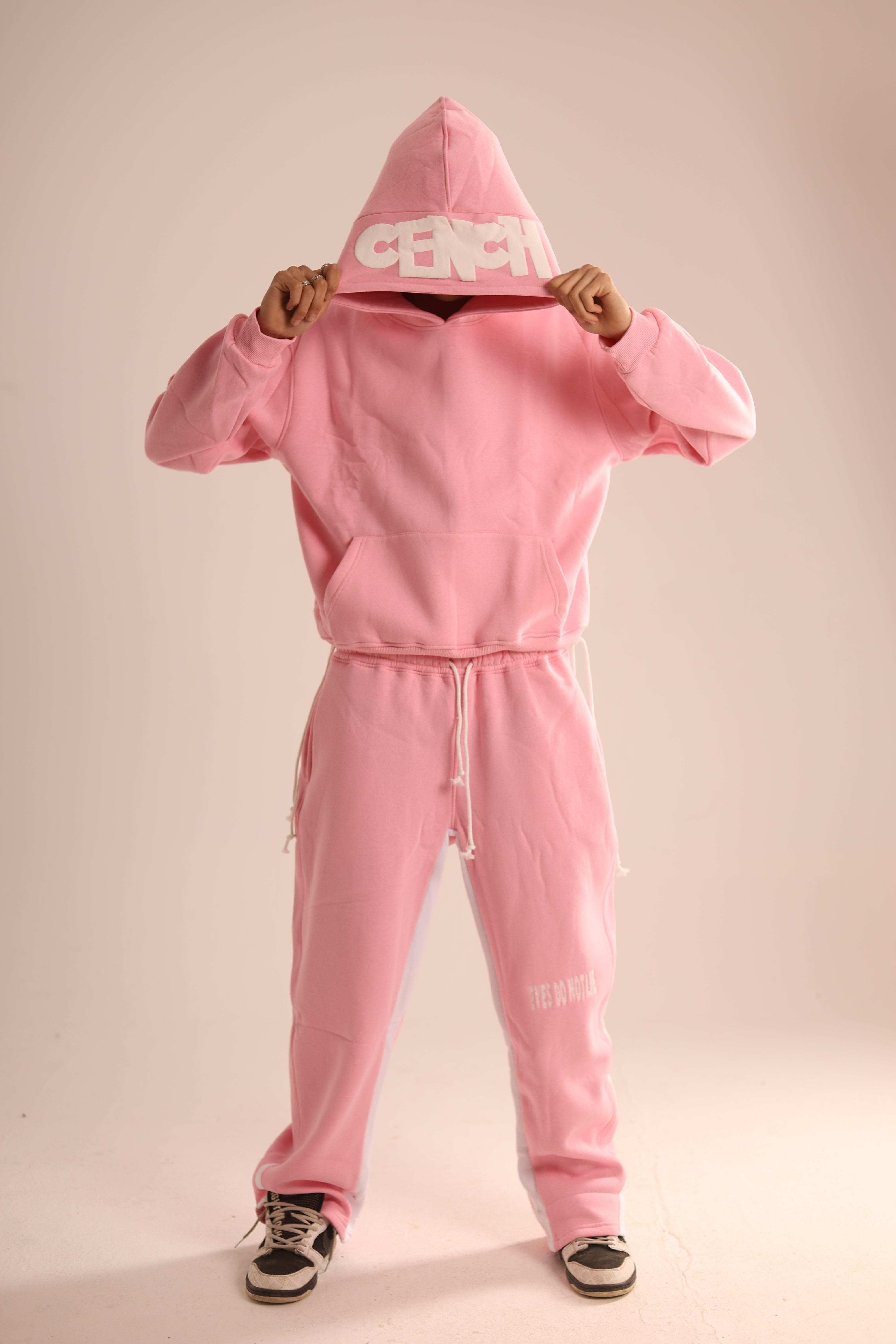 MaskOut Pink Hoodie