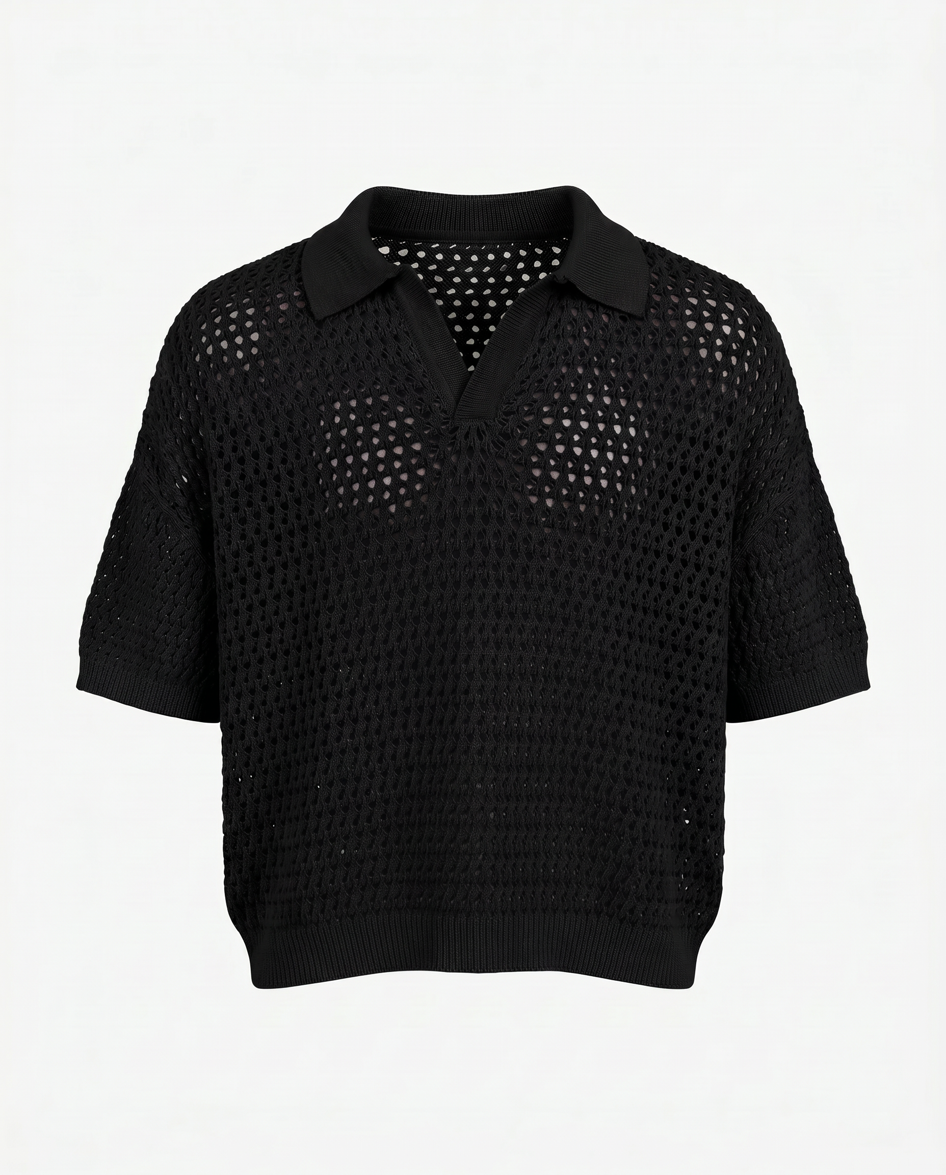 Knitairy Polo - Black