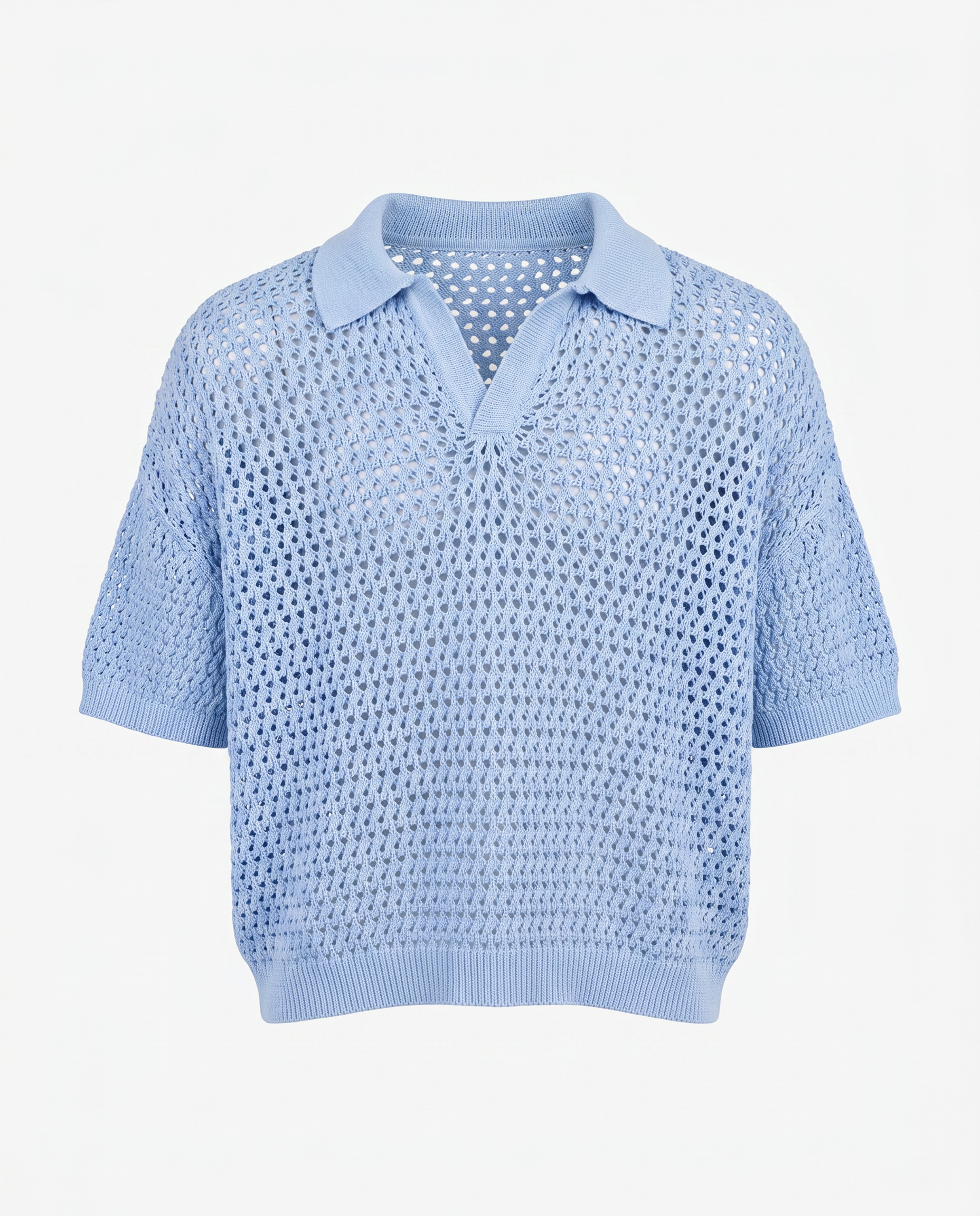 Knitairy Polo - Baby Blue